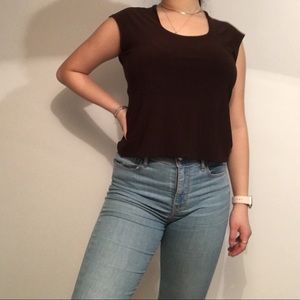 Laura Cropped Sleeveless Top